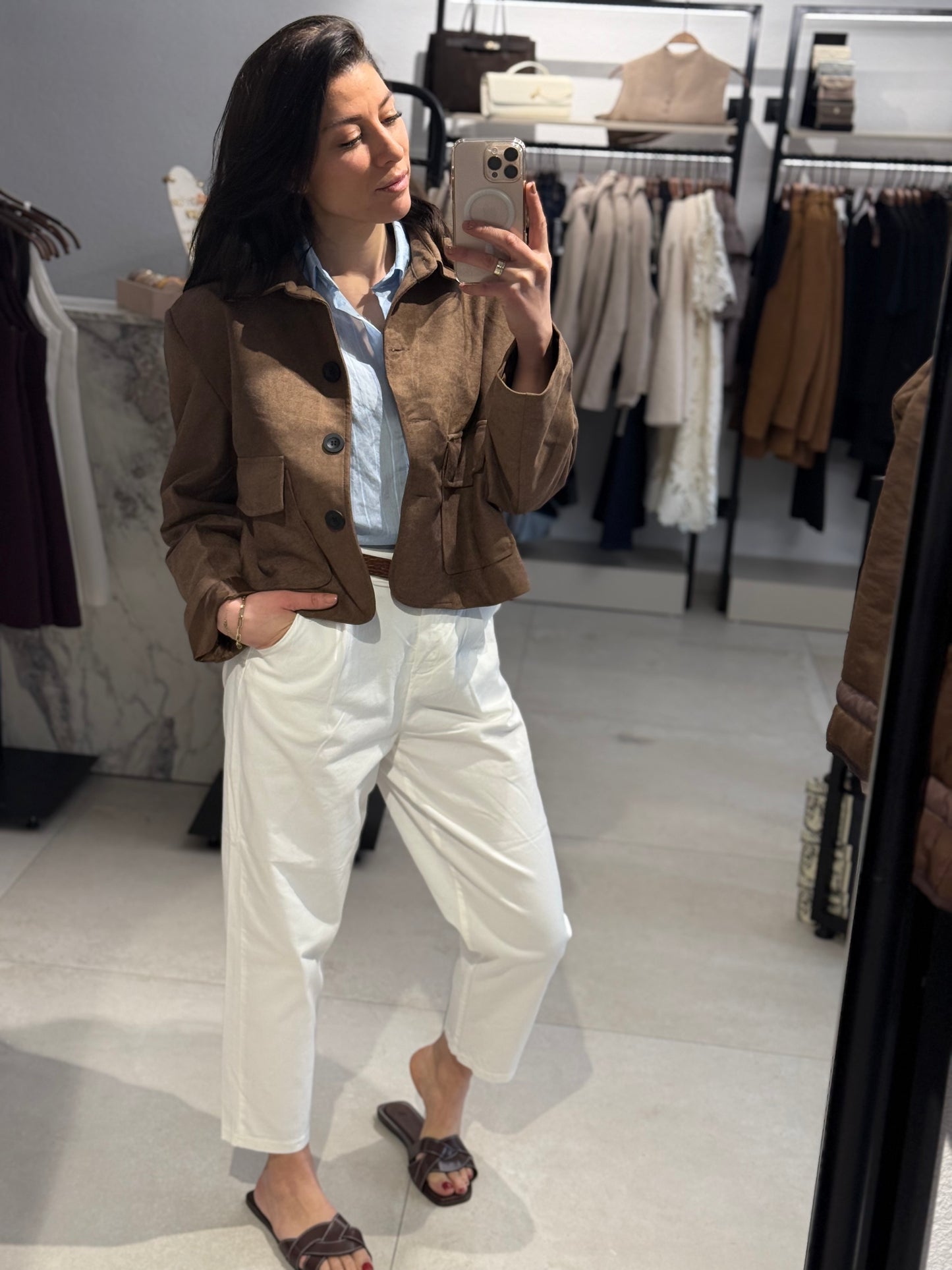 HIGH WAIST HOSE MIT GÜRTEL