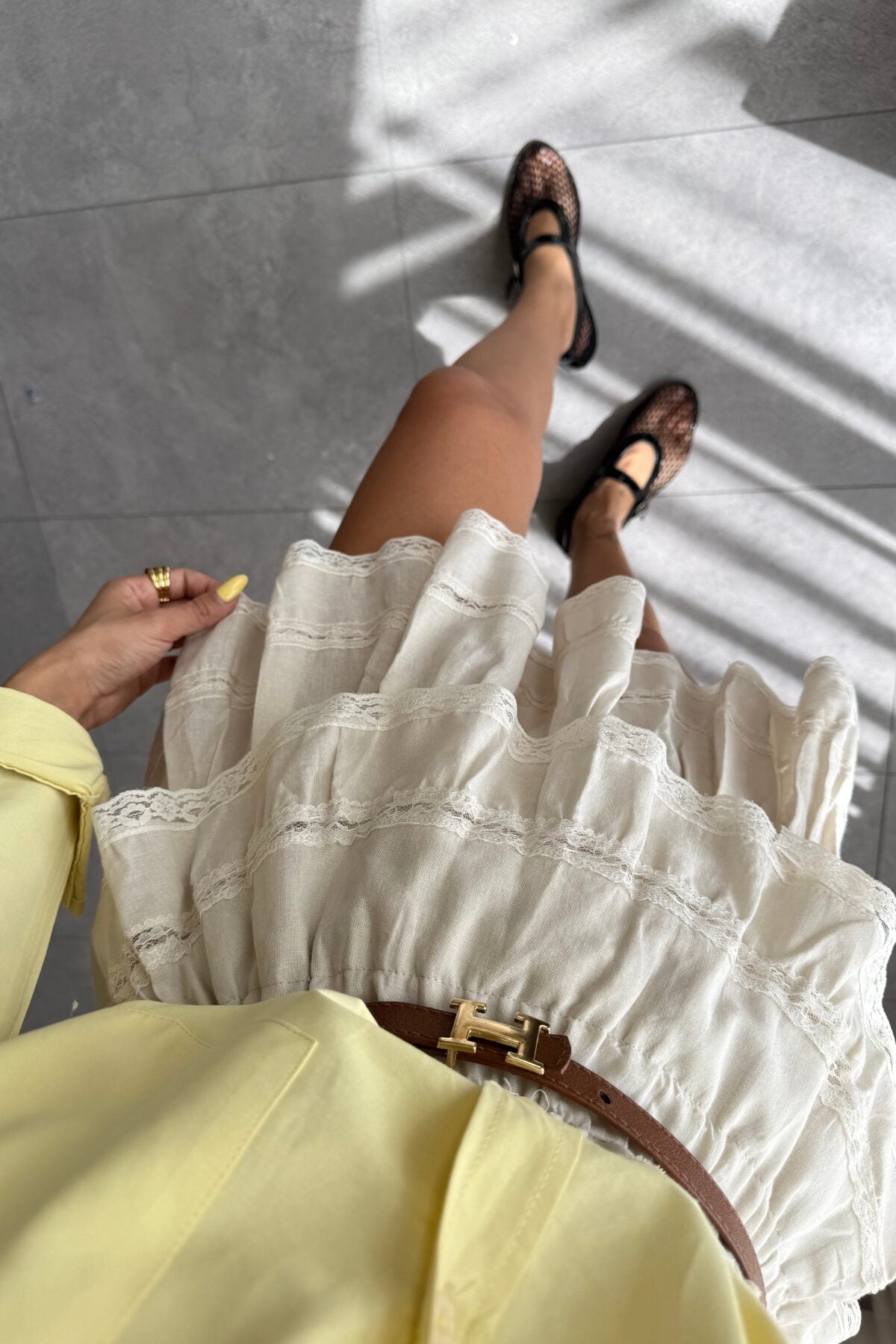 ROCK MIT INTEGRIERTER SHORTS