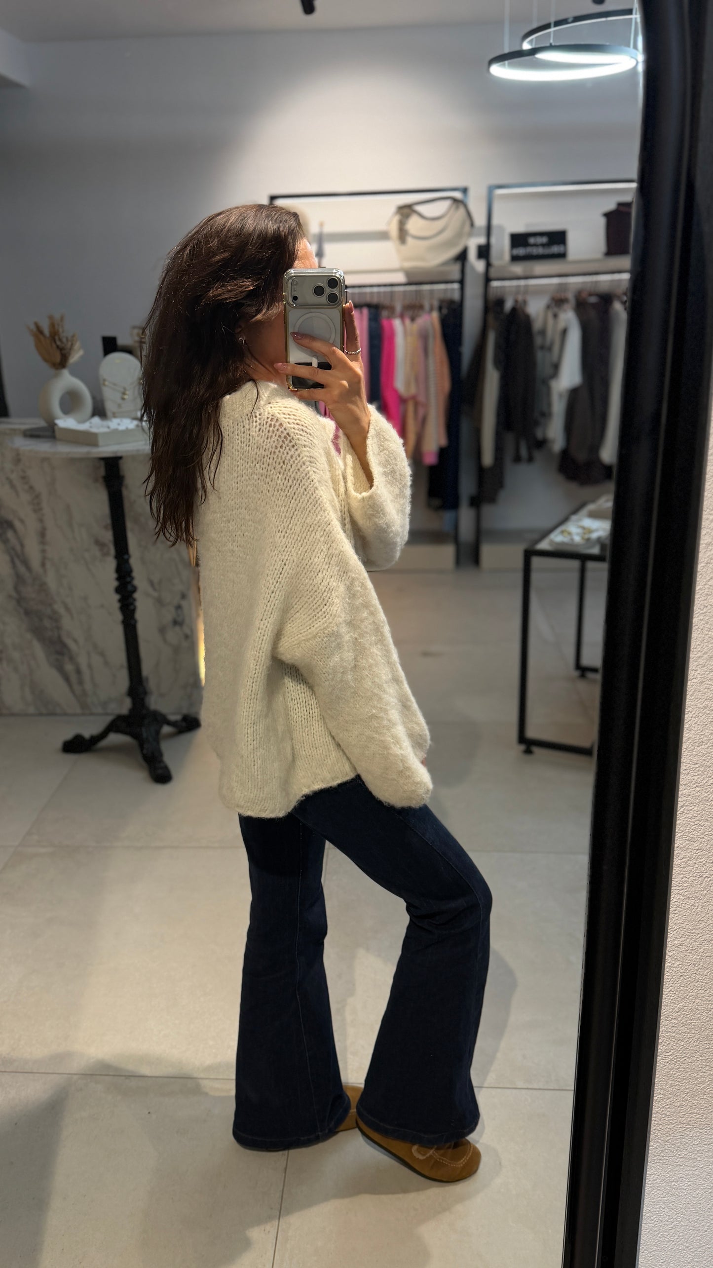 FLAUSCHI OVERSIZE RUNDHALS