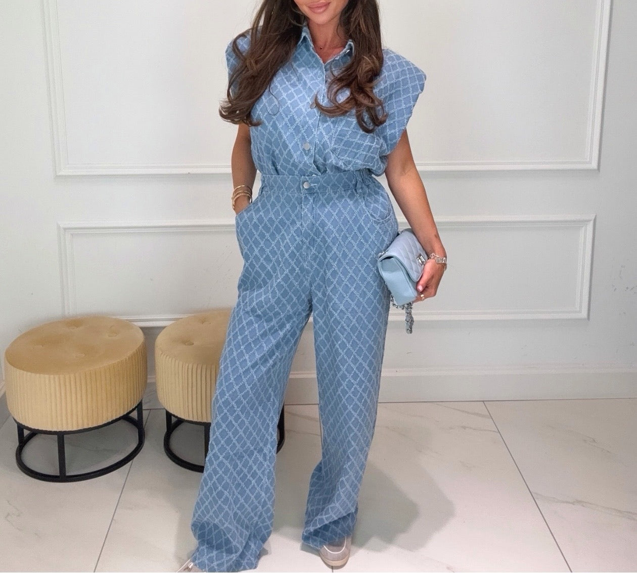 PARIS CHIC DENIM ZWEITEILER