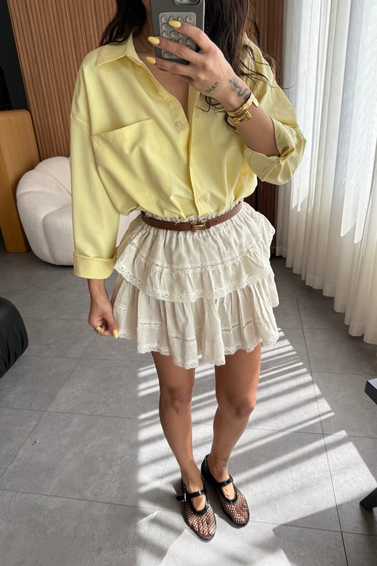 ROCK MIT INTEGRIERTER SHORTS