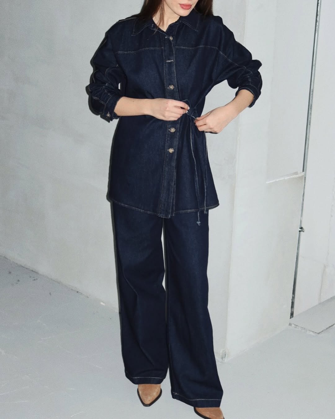 DENIM-SET dark blue