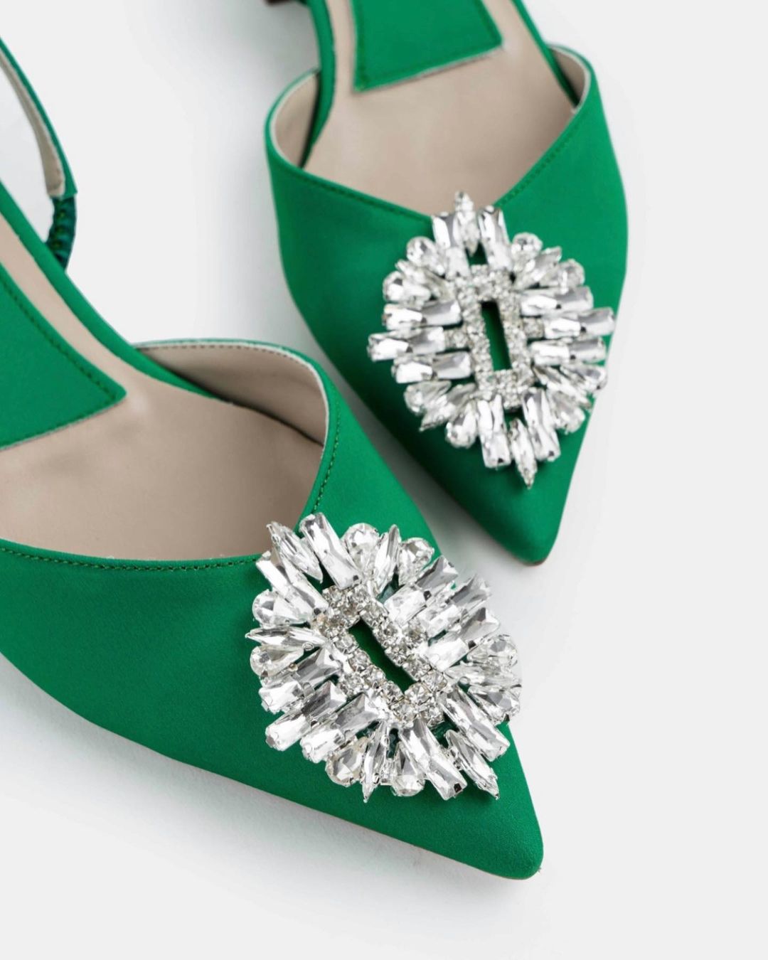 Flache Ballerinas Crystal