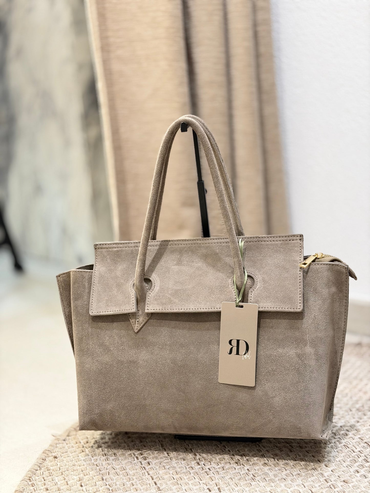 LEDER-TASCHE „MILANO SUEDE“