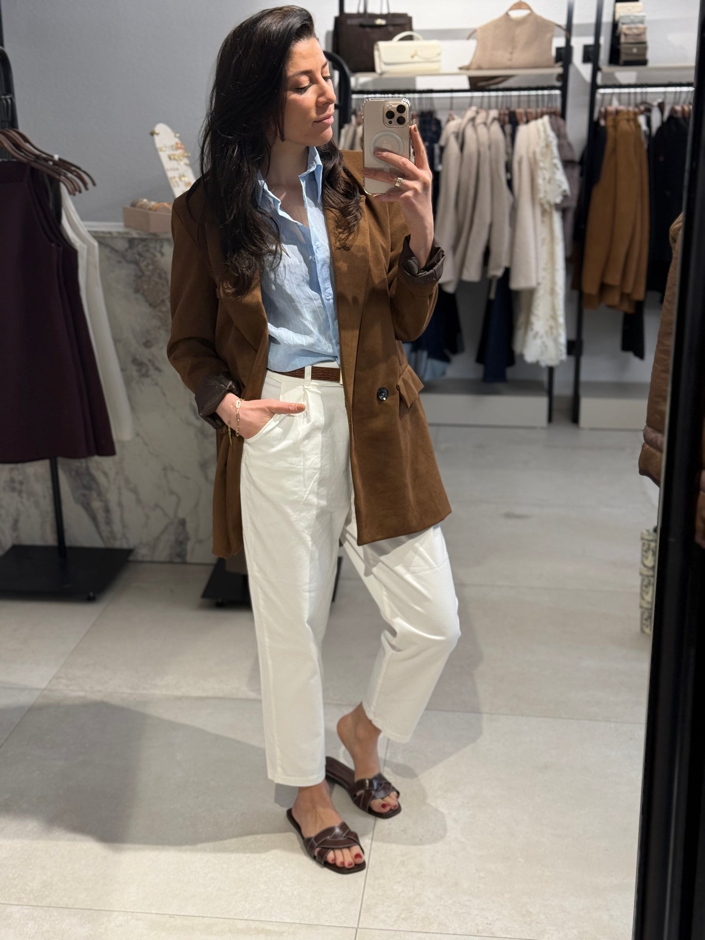 HIGH WAIST HOSE MIT GÜRTEL