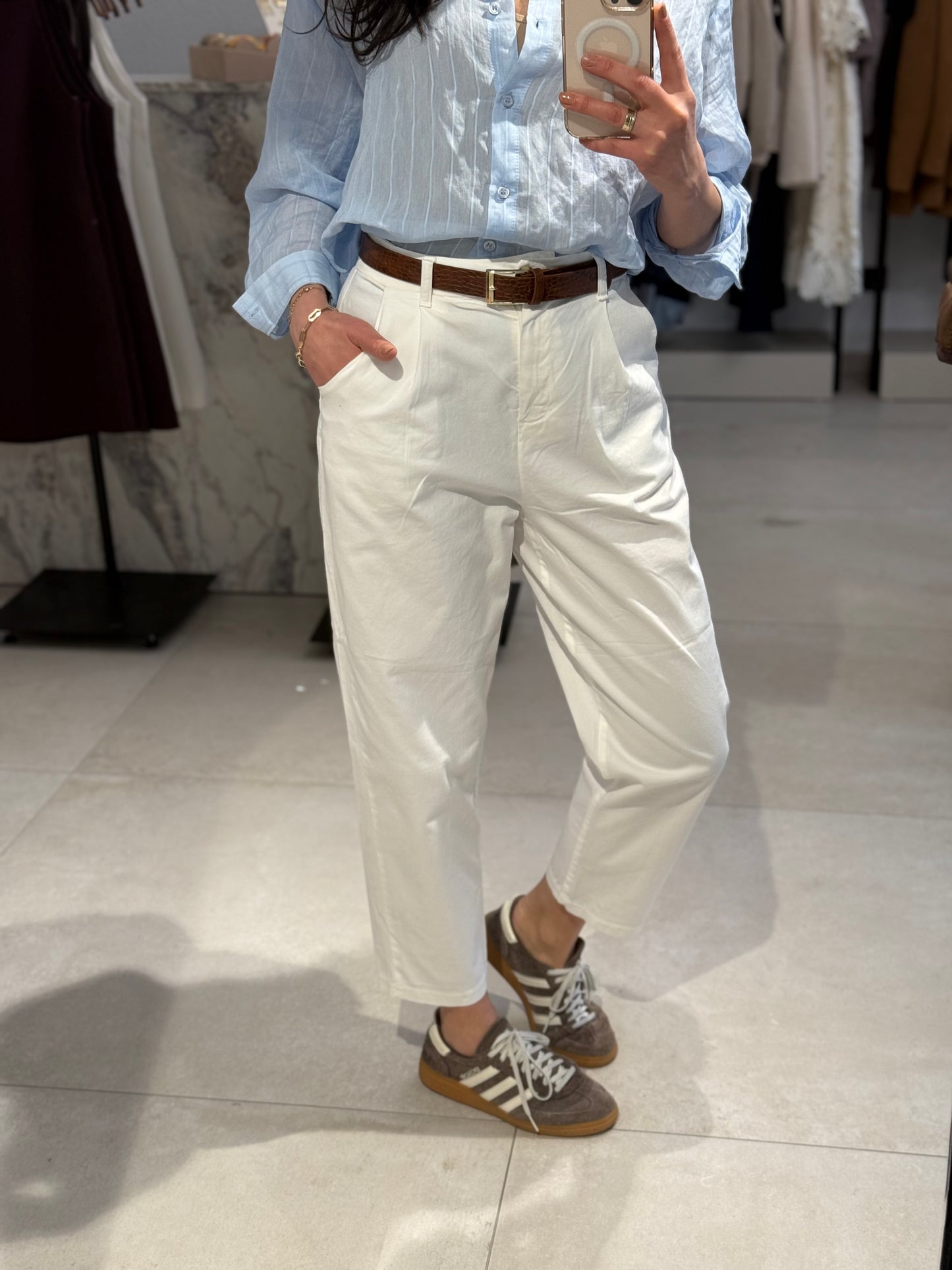 HIGH WAIST HOSE MIT GÜRTEL