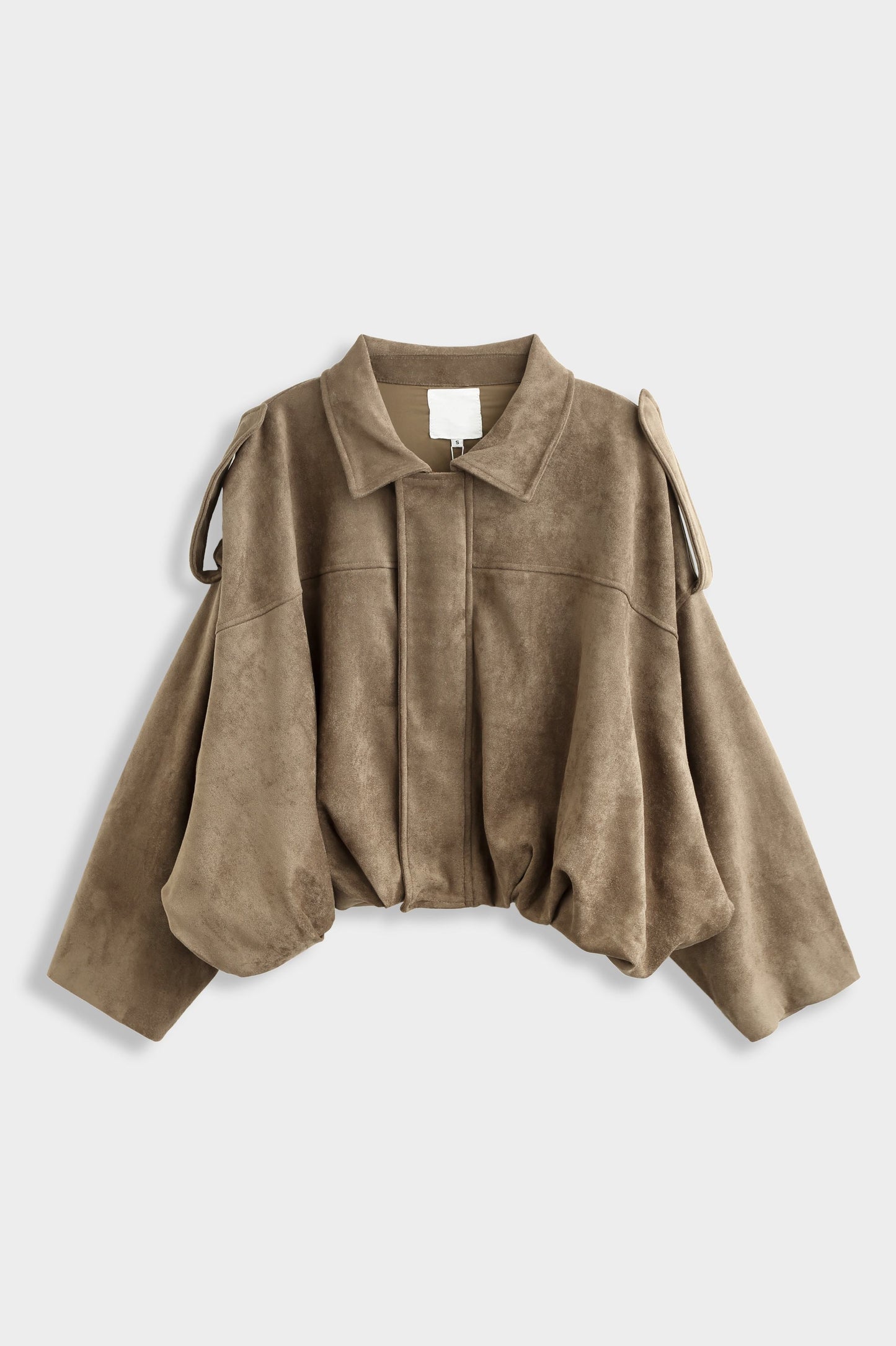 BOMBERJACKE IN WILDLEDEROPTIK