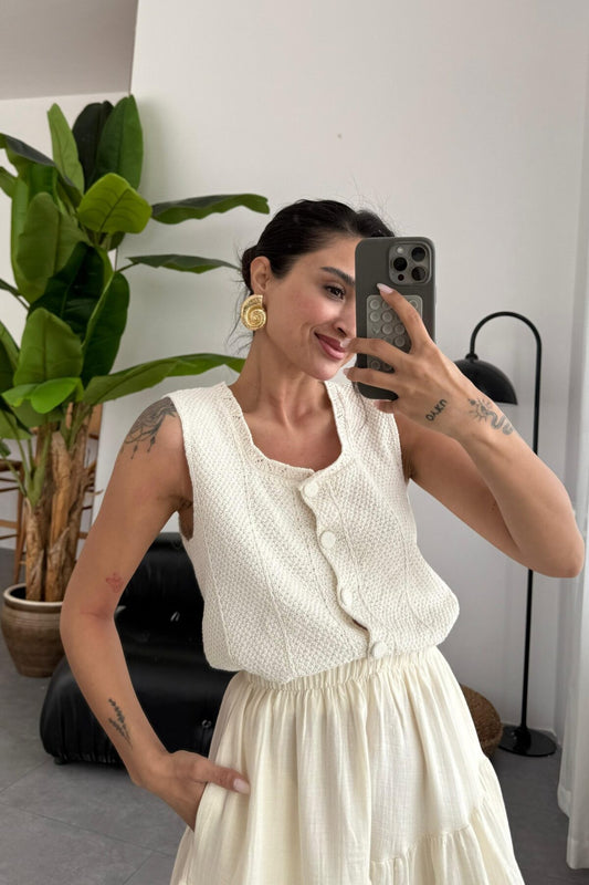 SOLEIL KNIT VEST