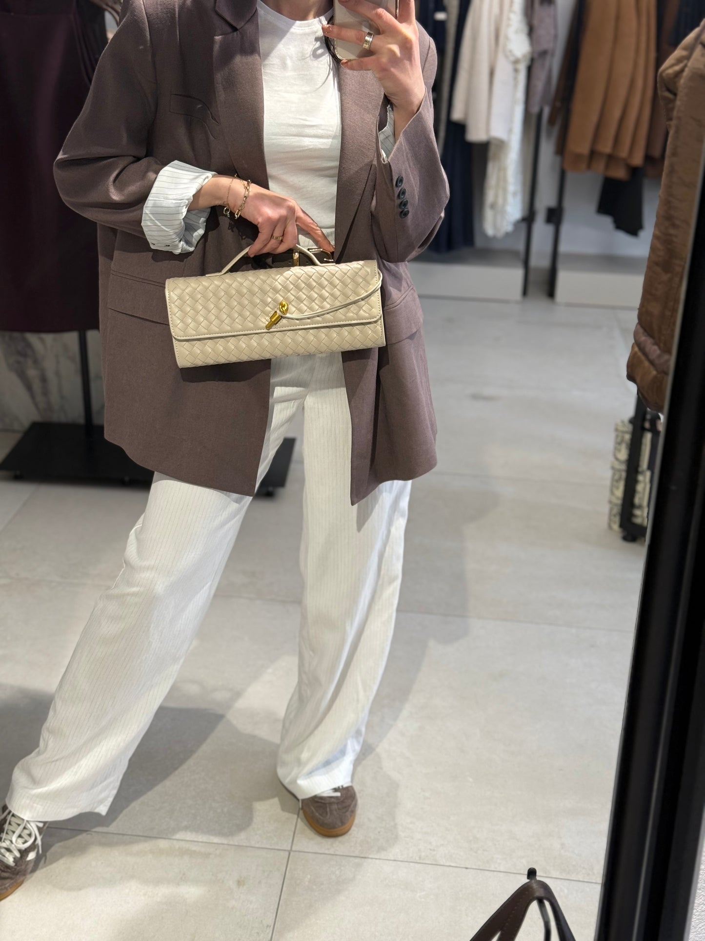 OVERSIZE LEINEN-BLAZER
