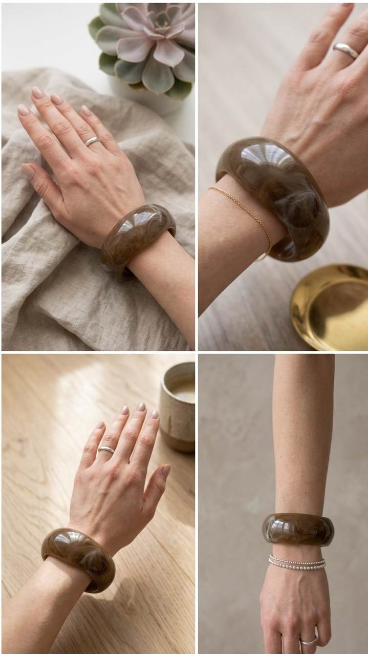 ARMREIF MOCHA MARBLE