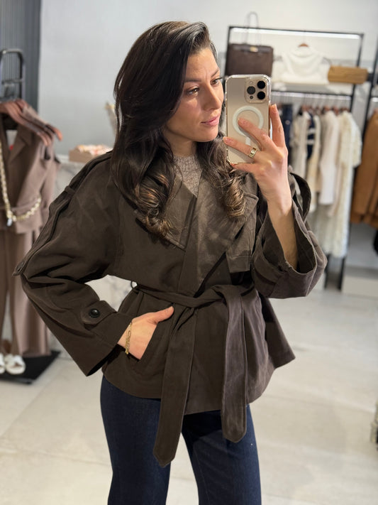 KURZER TRENCHCOAT