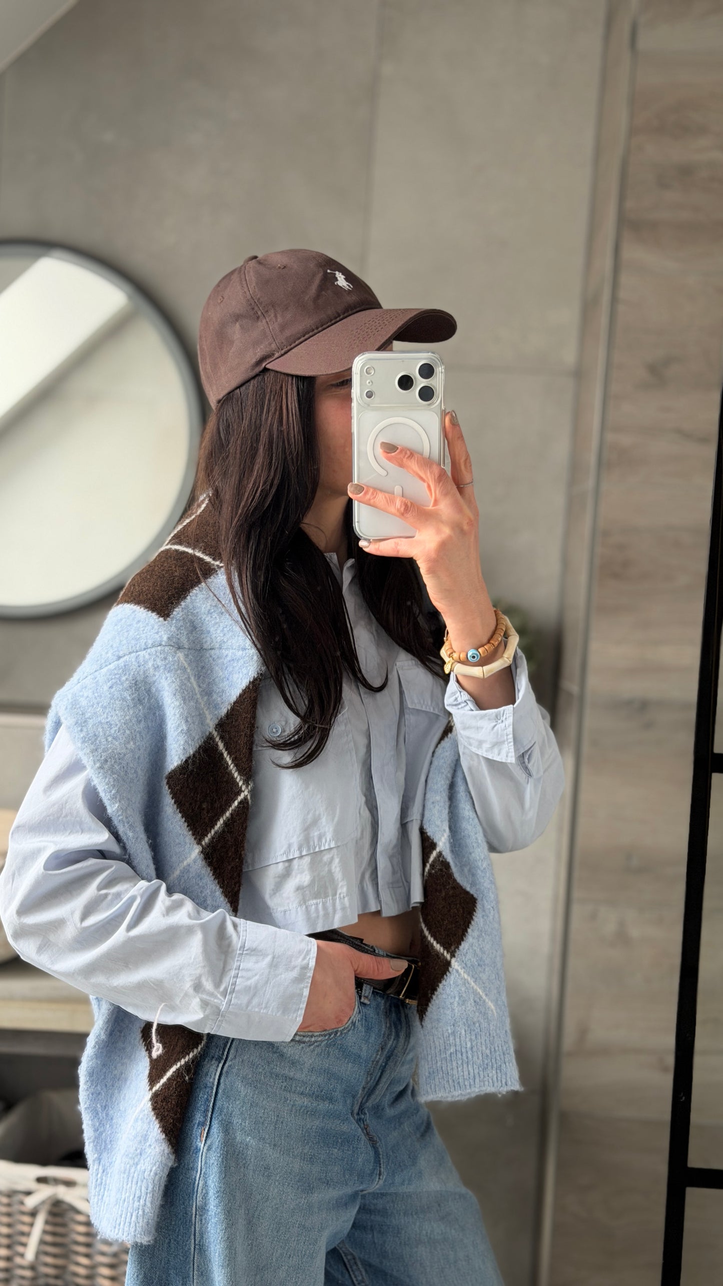 CARDIGAN SOFT BLUE