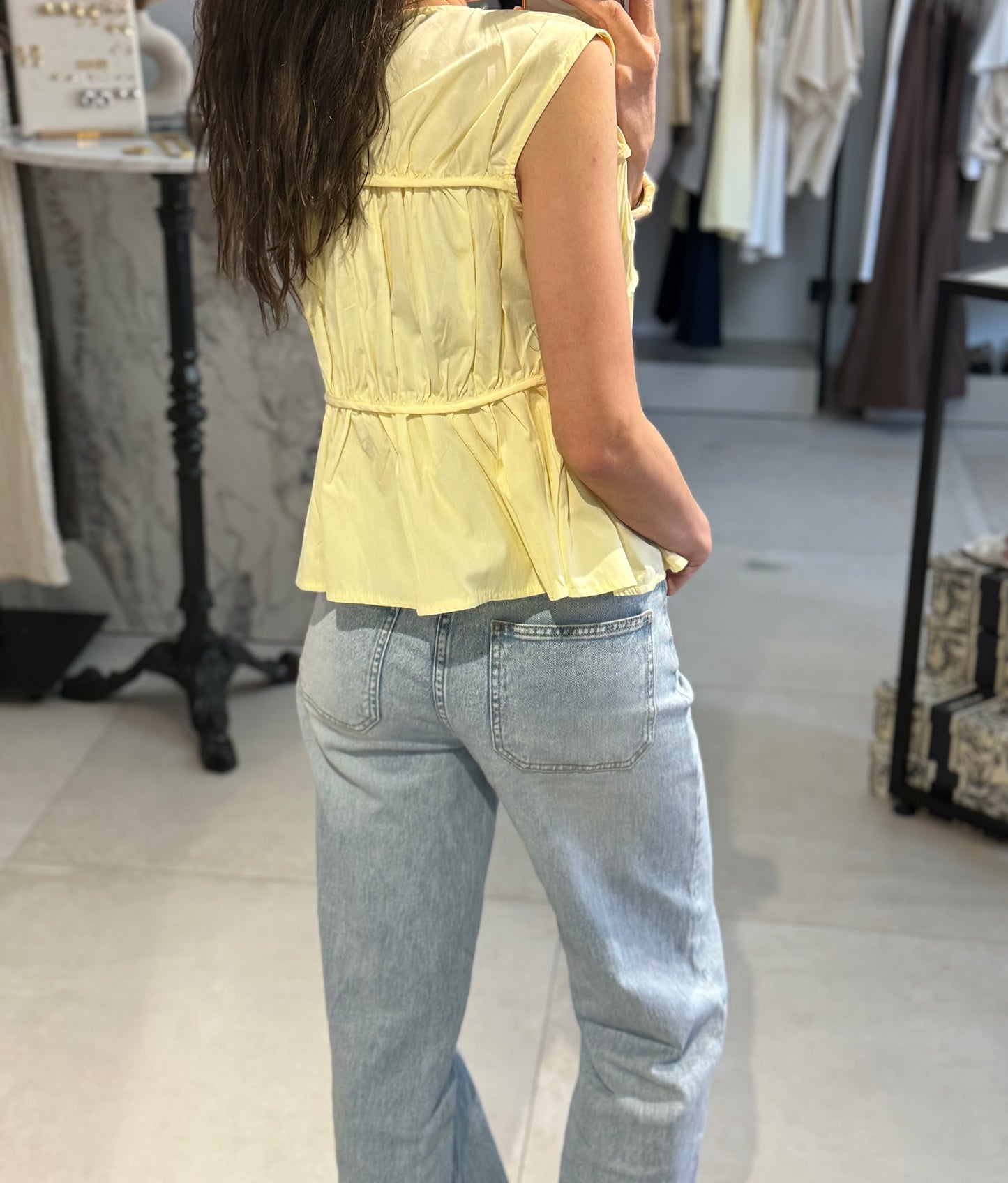 BLUSE AMÉLIE - Soft Lemon