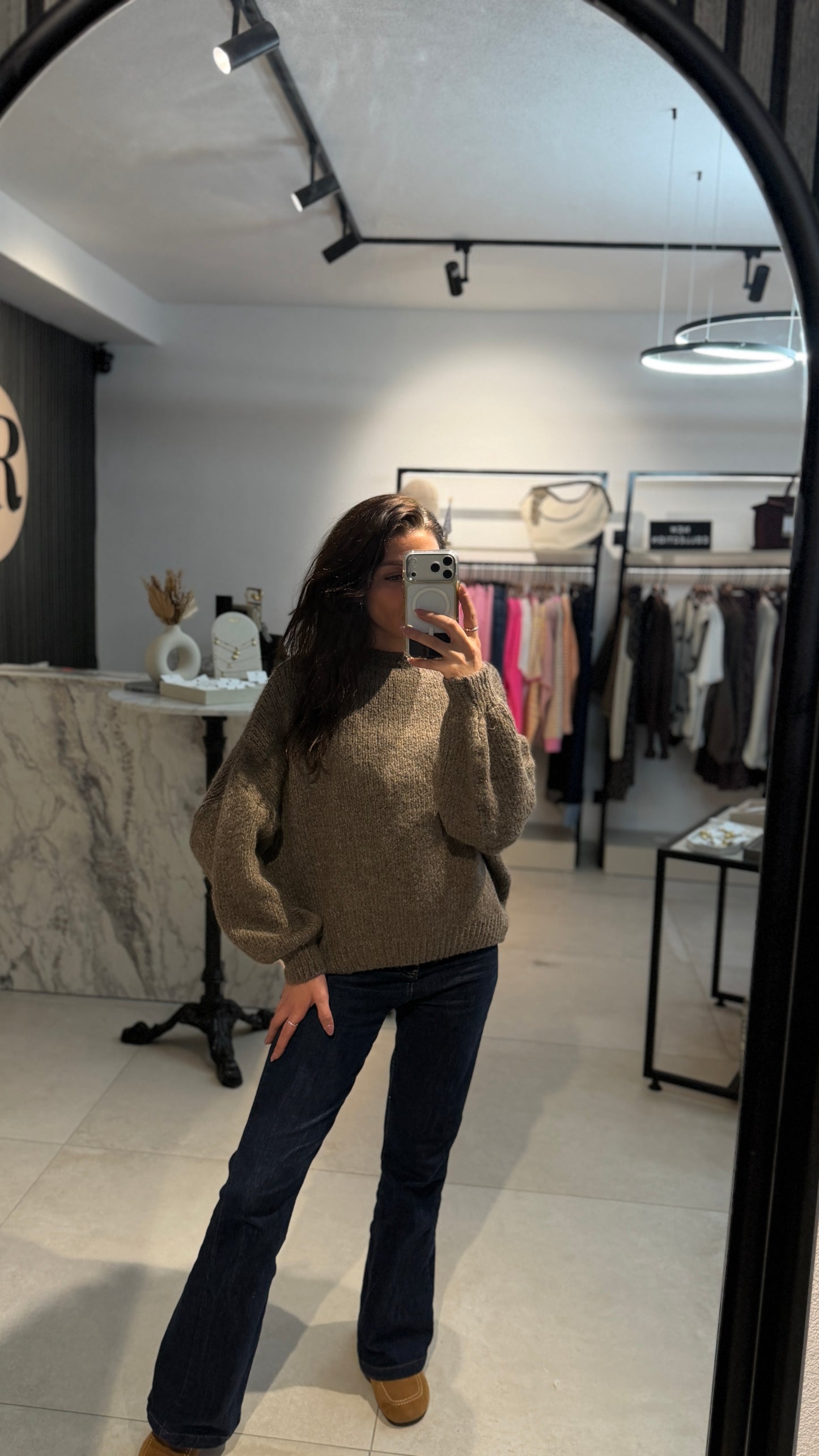 FLAUSCHI PULLOVER KURZ