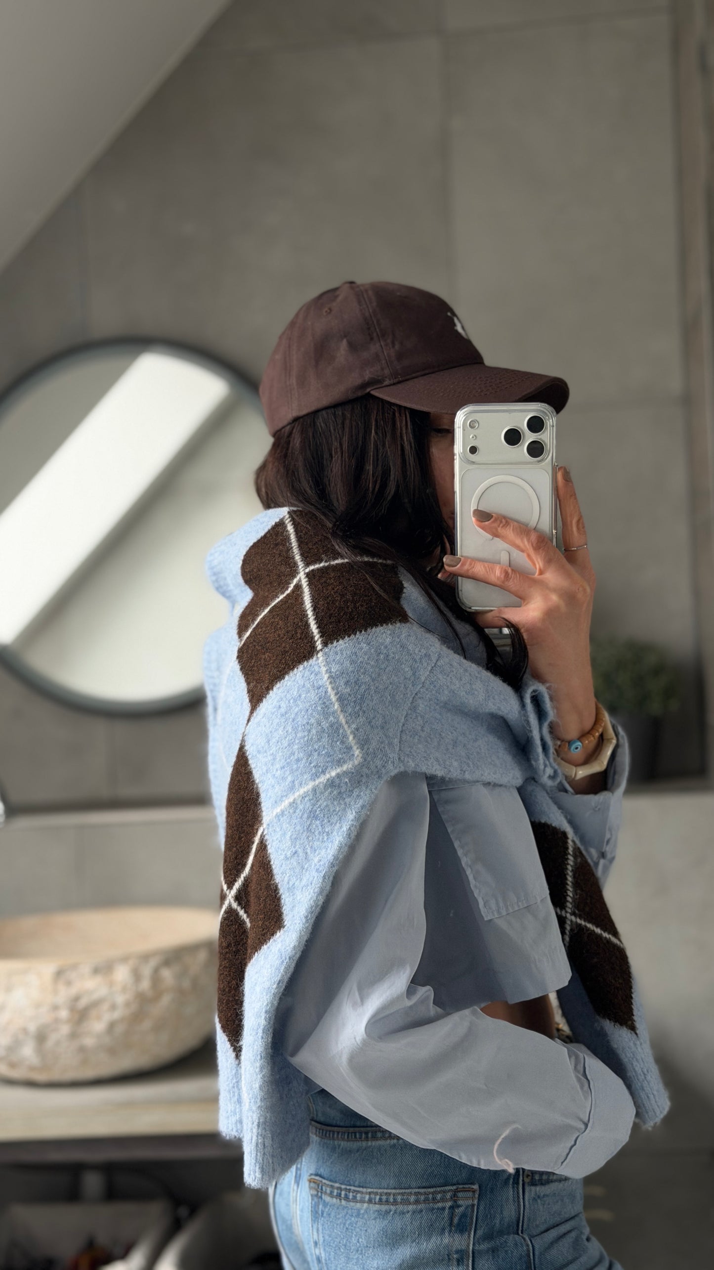 CARDIGAN SOFT BLUE