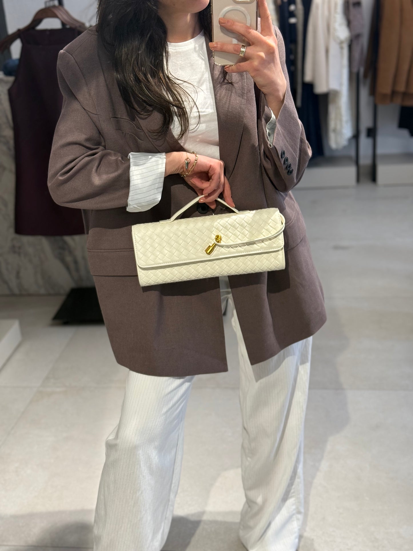 OVERSIZE LEINEN-BLAZER