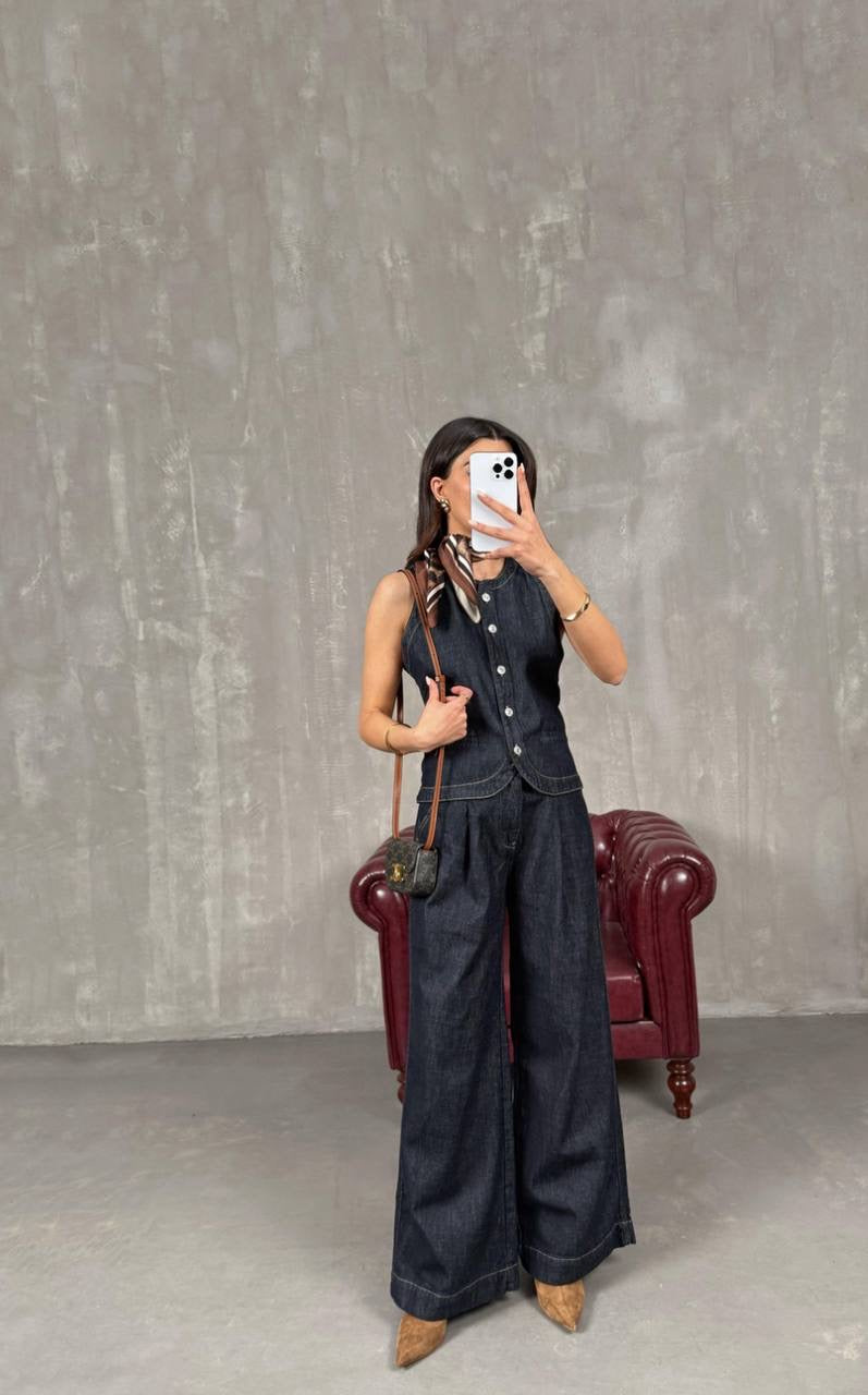 DENIM ZWEITEILER - STATEMENT LOOK