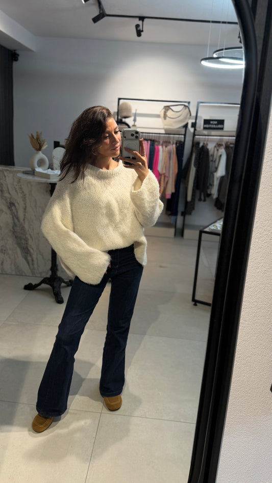 FLAUSCHI OVERSIZE RUNDHALS