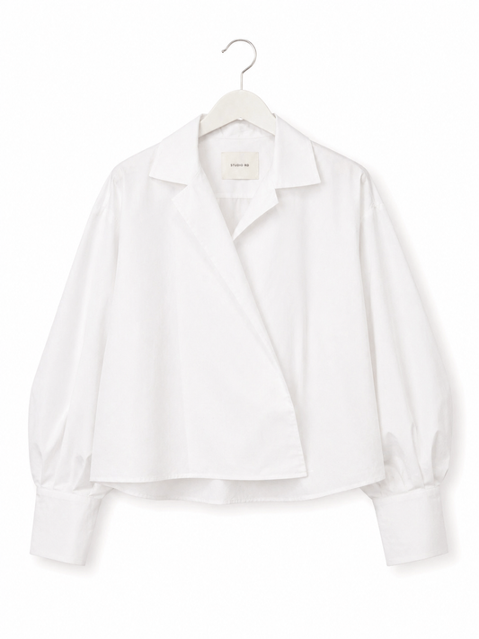 WHITE STATEMENT BLUSE